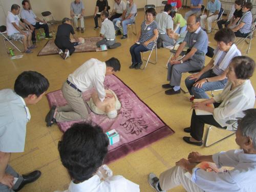安全部AED救命救急講習会