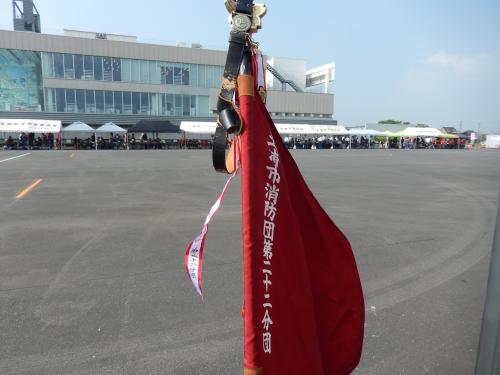土浦市消防ポンプ操法競技大会が開催され消防団第22分団が出場しました