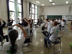土浦市シルバーリハビリ体操指導士の会（かたつむりの会）