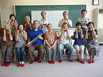 四中地区公民館ハーモニカ同好会「ふるさと」
